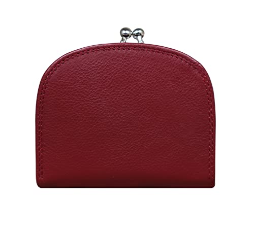 Calfnero Women's Genuine Leather Wallet-Long Purse Wallet with Multiple Card Slots and Note Compartment (Brodo)