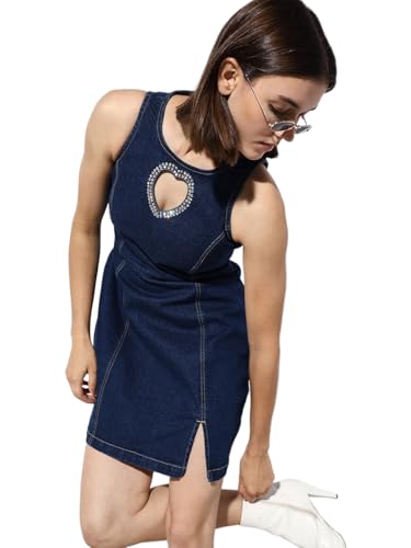 ONLY Women Blue A-line Dress