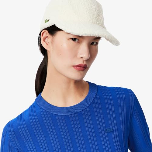 Lacoste Short Sleeved Rib Knit Sweater