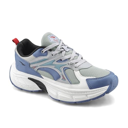 ASIAN Powerkick-01 Men’s Sports Sneakers | Memory Foam Comfort with Durable Grip Sole | Stylish Streetwear Design Perfect, Walking & Casual Outings