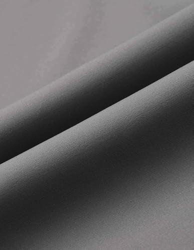 Arrow Sports Men's Slim Fit Solid Anti-Crush Dura Flex Trousers Dark Grey