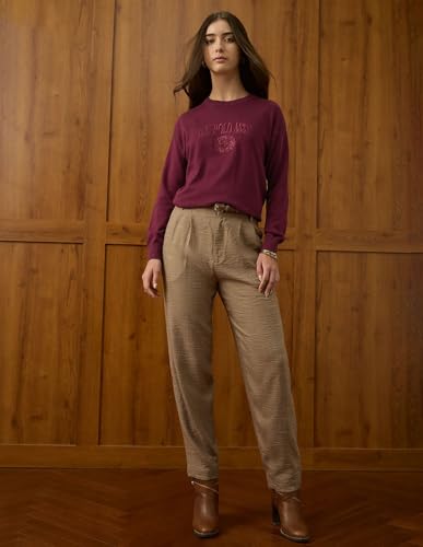 U.S. Polo ASSN. Women's Cotton Casual Sweater (UWAW25SWE208