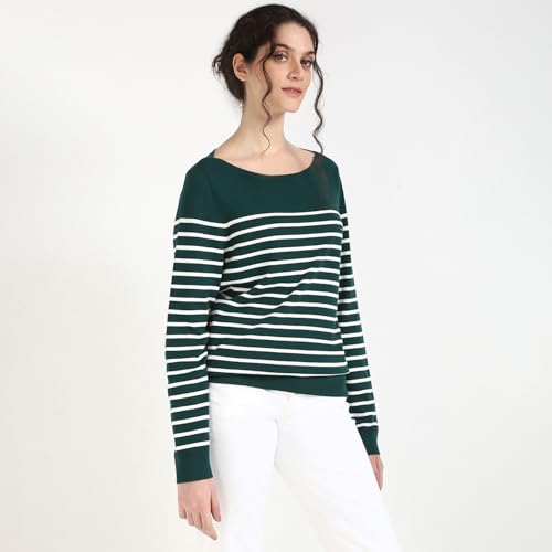 Tommy Hilfiger Womens Green Color Sweater (XS)