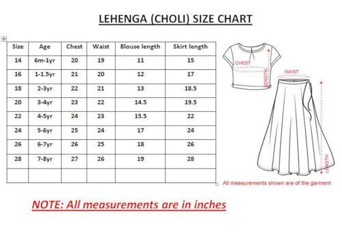 Stanwells Kids GirlsLehnga Choli Net Flared Ruffle Pattern Dress Sleeveless Beautiful Ethnic Beautiful Flower Traditional Full Length Girl Lehnga Choli(Green & Yellow)(3-4Years)