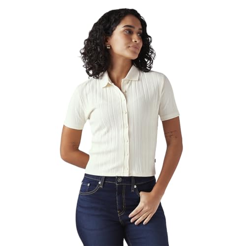 Women's Textured Slim Fit Shirt