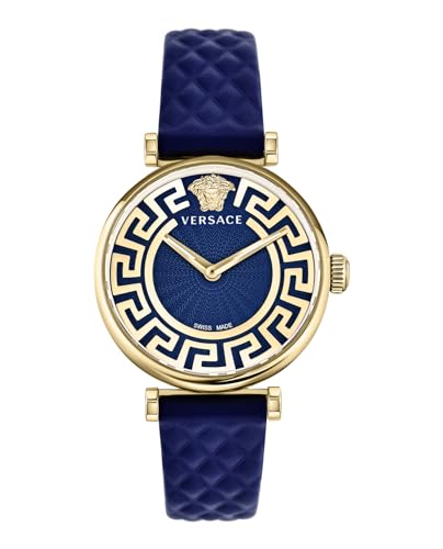 Versace Analog Blue Dial Women's Watch-VE1CA0223