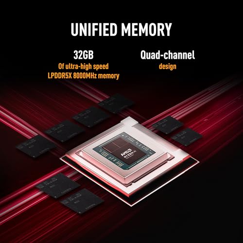 ASUS TUF A14 (2026),AMD Ryzen AI MAX+ 392, AMD Radeon 8060S iGPU,32GB RAM,1TB SSD, QHD+, 14"(35.5 cm),Windows 11, M365 Basic(1Y)* Office 2024,Jaeger Gray,1.48 Kg,FA401EA-RG020WS, Creator/Gaming Laptop