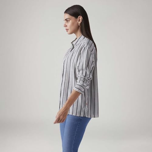 Levi's Women's Striped Relaxed Fit Shirt