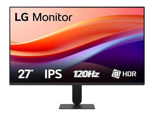 LG Ultrafine 27U411A-B 27 Inch PC Monitor - IPS Panel FHD Resolution (1920 x 1080), 5ms 120Hz, HDR 10, DCI-P3 99% (CIE1931), Reading Mode, Tiltable