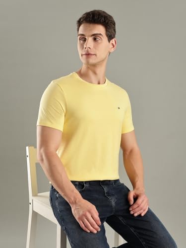 Tommy Hilfiger Solid Regular-Fit Cotton T-Shirt