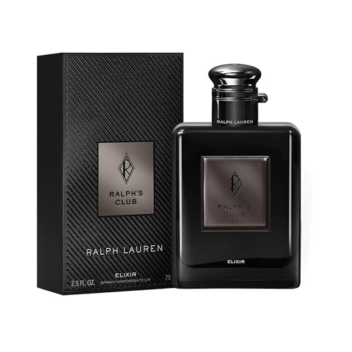 Ralph Lauren - Ralph's Club - Eau de Toilette 75 ml- Men's Cologne - Woody & Aromatic - With Grapefruit, Lavandin, & Patchouli - Intense Fragrance