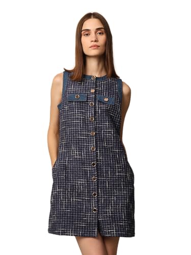 ONLY Women's Blue A-line Dress