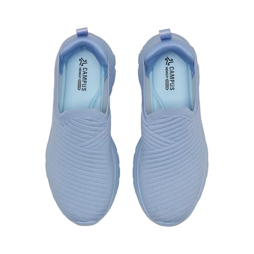 Campus Women's Spero L.Sky/Navy Walking Shoes - 6UK/India 1 Pair