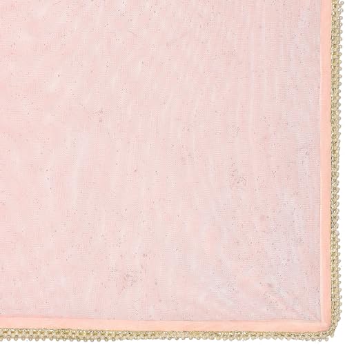 Biba Girl's Polyester Kurta, Churidar, Dupatta (KW4319AW24PNK_Pink
