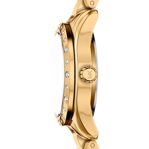 Michael Kors Lexington Gold Quartz Stainless Steel Watch MK4992SET