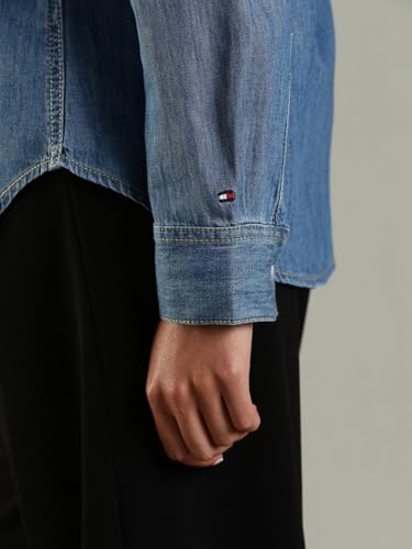 Solid Regular Fit Cotton Shirt Blue