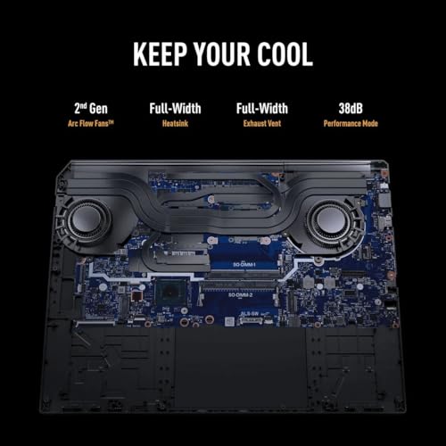 ASUS-TUF Gaming-Laptop RTX 4070 - i7-13620H - 15.6 FHD IPS Display - 32GB RAM -2TB PCIe SSD - RGB Backlit Keyboard - Windows 11 - G-SYNC - Gamer PC - Thunderbolt 4 - HDMI Cable