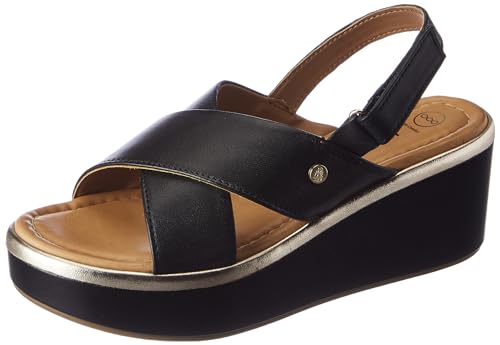 Hush Puppies womens Evelyn Sandal Black Sandal - 5 UK (7656837050)