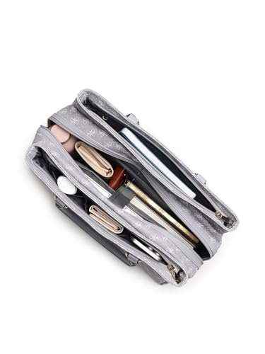 GUESS Grey Printed Jesco Tote