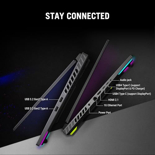 ASUS ROG Strix G16, AMD Ryzen 9 8940HX Gaming Laptop (RTX 5070 Ti/140W TGP/16GB RAM/1TB SSD/FHD+/16"/165Hz/90WHrs/Windows 11/M365 Basic (1Year)*/Office Home 2024/Eclipse Gray/2.5 Kg) G614PR-RV032WS