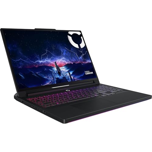 Lenovo Legion Pro 7i Gen 10, AI Gaming Laptop, Intel Ultra 9 275HX, 16" OLED 2.6K (2560x1600) 240Hz 500 nits, 64GB DDR5, 2TB SSD, NVIDIA RTX 5080, 5MP Camera E Shutter, Wi-Fi 7, Win 11 - Black