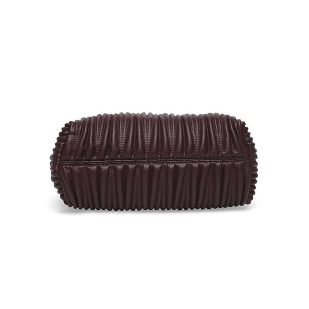 Caprese Women's Faux Leather Dasha Medium Messenger Bag (Dark Brown)