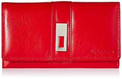 Calfnero Red-Multi Women's Wallet (MK-57-Red-Multi)