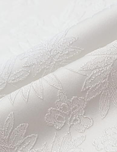 U.S. POLO ASSN. Polo Collar Jacquard Shift Dress (UWAW24DRS143_White_S)