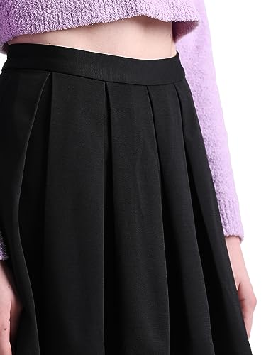 Only Women's Above Knee Black Skirt_