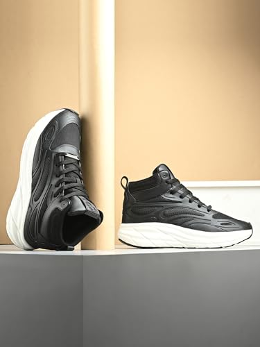 OFF LIMITS Women Gladiator EXPLOREX W Casual Sneakers, Black, 4 UK
