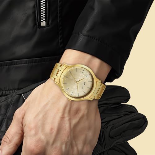 Titan Light Champagne Dial Analog Watch for Men-NR1825YM03