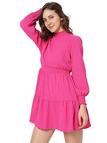 VERO MODA Flared Dress (101906001_Rose Violet_XS)
