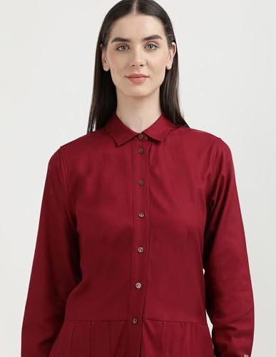 Tommy Hilfiger Womens Red Color Dress 34