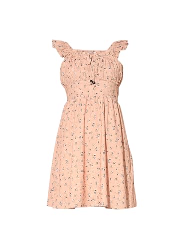 ONLY Women's Fit and Flare Pink Dress