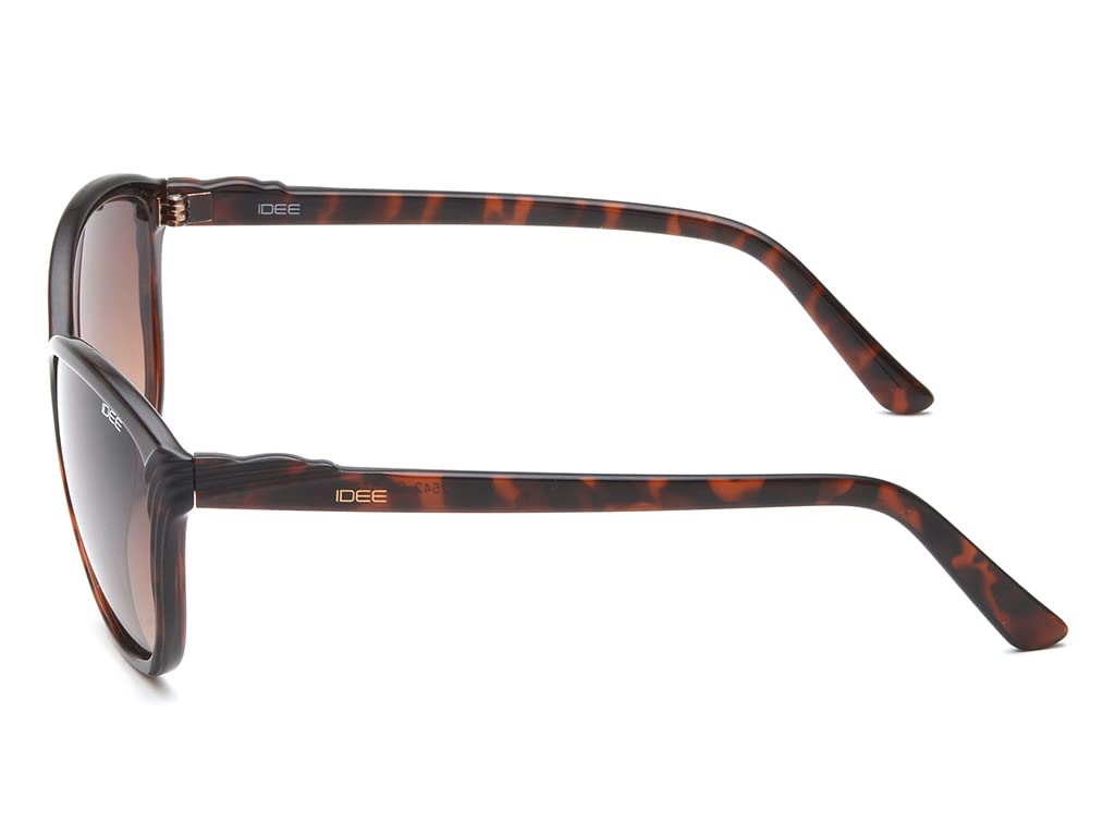 IDEE Gradient Butterfly Women's Sunglasses - (IDS2542C5SG|57|Brown Color Lens)