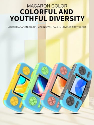 New World S2 Portable Handheld Game Player 2.4'' Screen Video Retro Game Console Handheld Video Game Set for Kids Retro Game Box with TV Game Support (Random Colour)