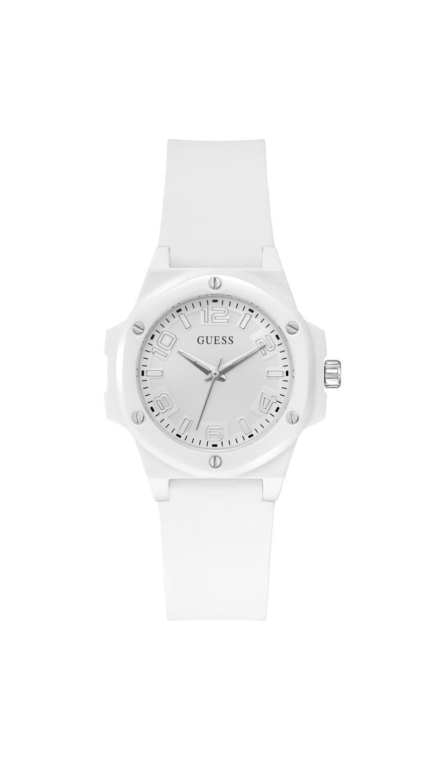 Guess Mini Hype 34 mm White Dial Analog Women Watch- GW0880L3