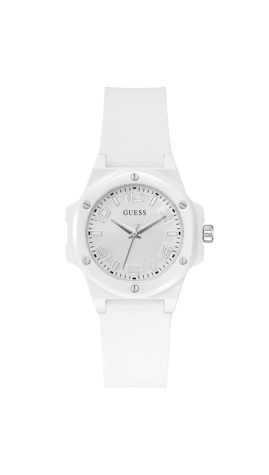 Guess Mini Hype 34 mm White Dial Analog Women Watch- GW0880L3