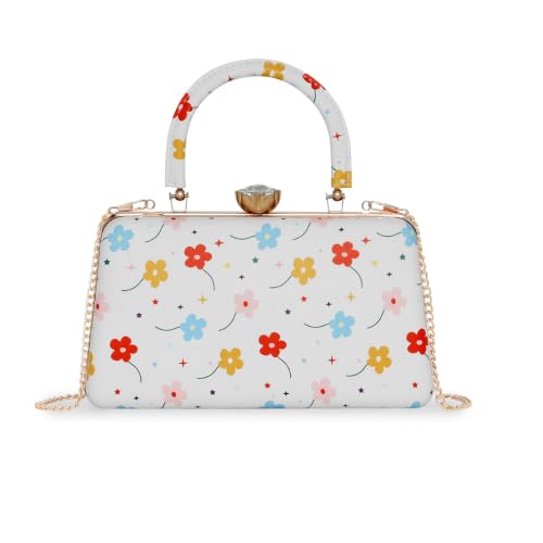 ESBEDA Multi Color Ravenna Clutch For Womens | ESBEDA Clutches, Printed Clutches For Women's,