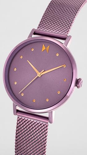 MVMT Stainless Steel Analog Purple Dial Women Watch-28000032-D, Purple Band