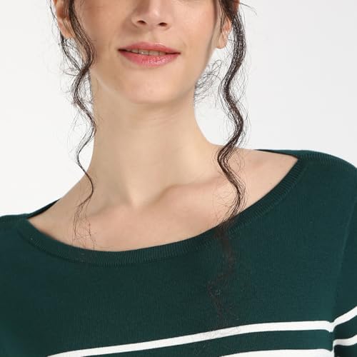 Tommy Hilfiger Womens Green Color Sweater (XS)