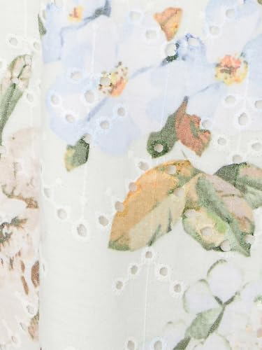 Max Women's Pure Cotton A-Line Midi Dress (DTI3701A_Green