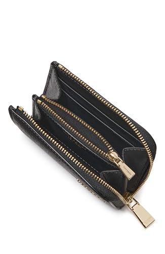 Kate Spade New York Devin Saffiano Leather Zip Card Case, Black