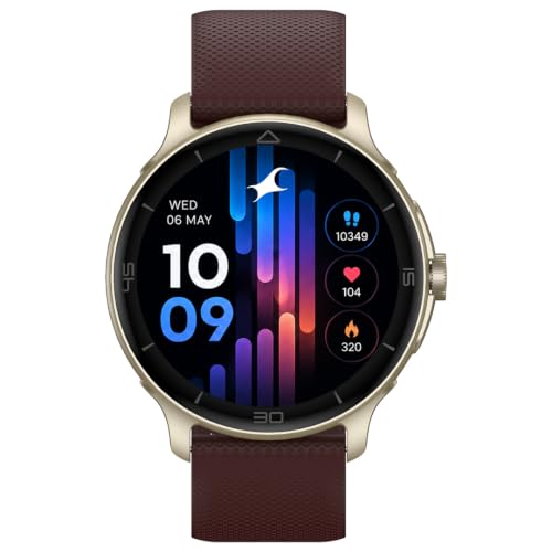 Fastrack Smart Revoltt R1 Smartwatch with 1.38 Inch Display, Bluetooth Calling, AI Voice Assistant and SpO2 Monitor