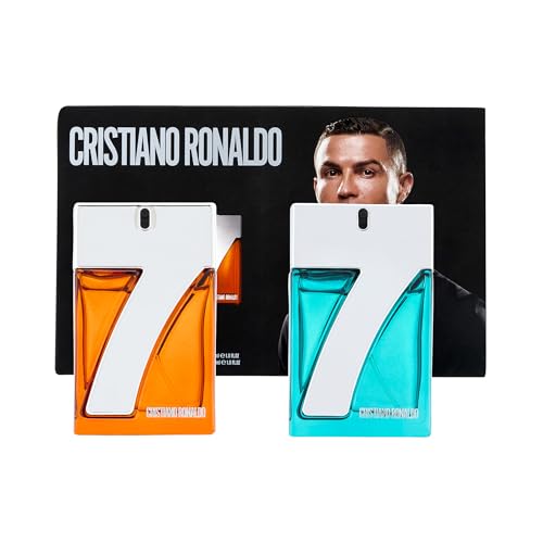 Cristiano Ronaldo CR Eau de Toilette Duo Set for Men | Origins 30ml + Fearless 30ml | Fragrance Gift Set