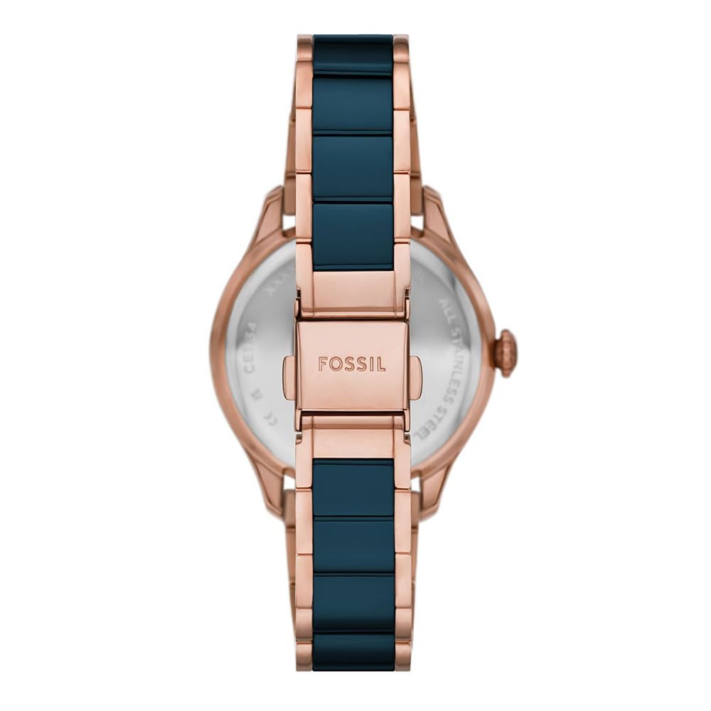 Fossil Analog Blue Dial Women's Watch-CE1134