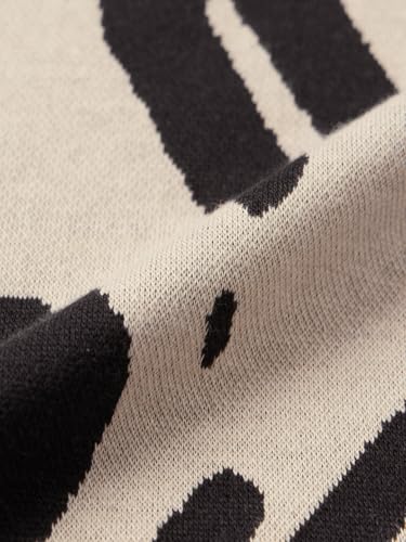 The Souled Store Soul Beat Men and Boys Short Sleeve Spread Collar Beige Abstract Jacquard Print Cotton Blend Regular Fit Lightweight Everyday Office Wear Easy to Style Trendy Polos