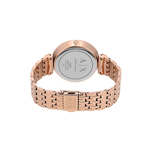 Armani Exchange Analog Silver Dial Women's Stainless Steel Watch-Ax5901