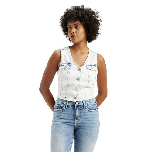 Levi's Women's A-Line Coat (000SF-0001_Blue