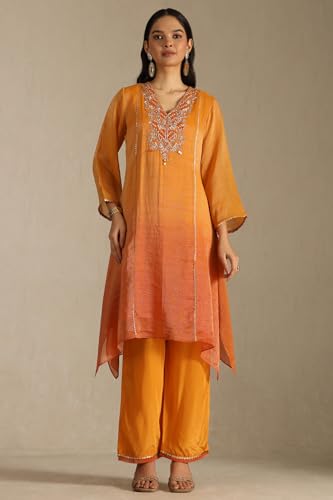 Soch Women's Tissue Salwar Suit Set (OWA5CD22217_Orange